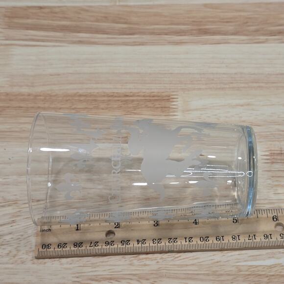Arthur Court Churchill Downs Mint Julep Glass Fleur de Lis Kentucky Derby - Picture 13 of 14